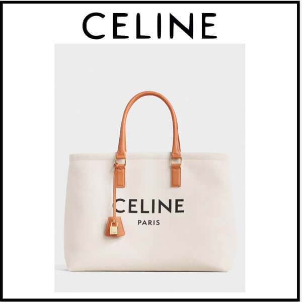 【CELINE】19AW 新作★ロゴ ホリゾンタル キャバス セリーヌ 190062BNZ.02NT