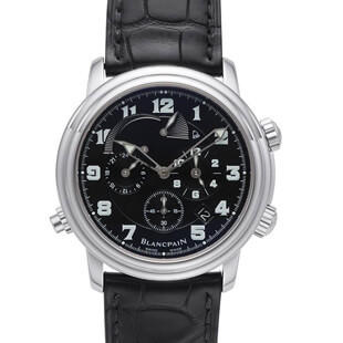 ブランパン レ マン GMT アラーム 2041-1130M-53B 新品腕時計メンズ