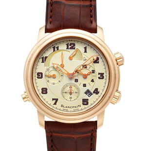 ブランパン レ マン GMT アラーム 2041-3642M-53B 新品腕時計メンズ