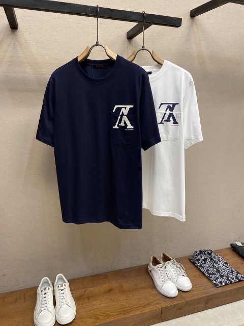 【限定カラー】ルイヴィトン服コピー 男女兼用  2色 Tシャツ   Louis Vuitton ルイヴィトン服0235