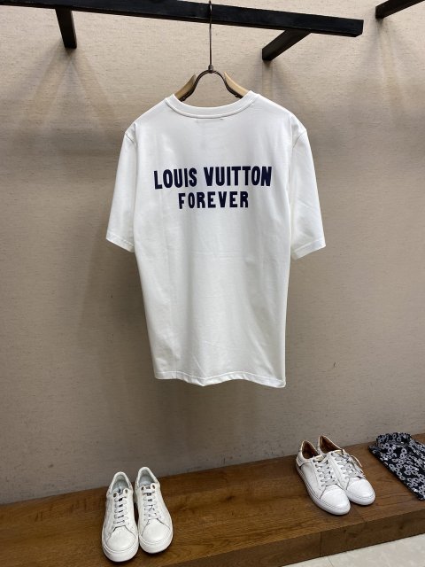 【限定カラー】ルイヴィトン服コピー 男女兼用  2色 Tシャツ   Louis Vuitton ルイヴィトン服0235