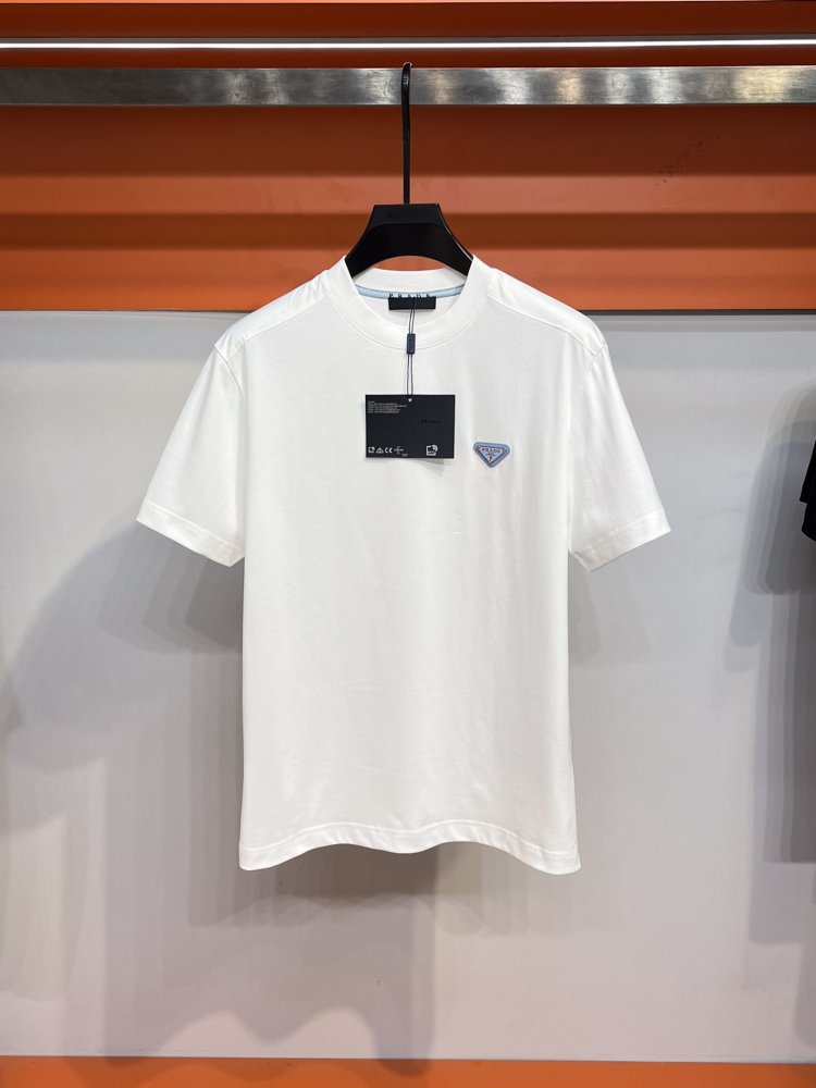 注目アイテム★ プラダ服コピー 2色  男女兼用  Tシャツ PRADA    プラダ服0127