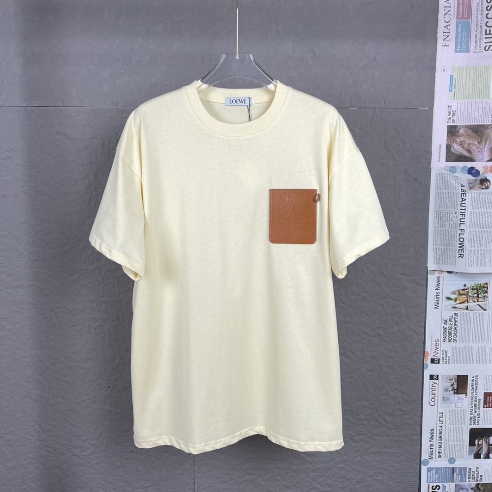 最安値挑戦   ロエベ 服コピー  2色    LOEWE   Tシャツ  ロエベ服0107
