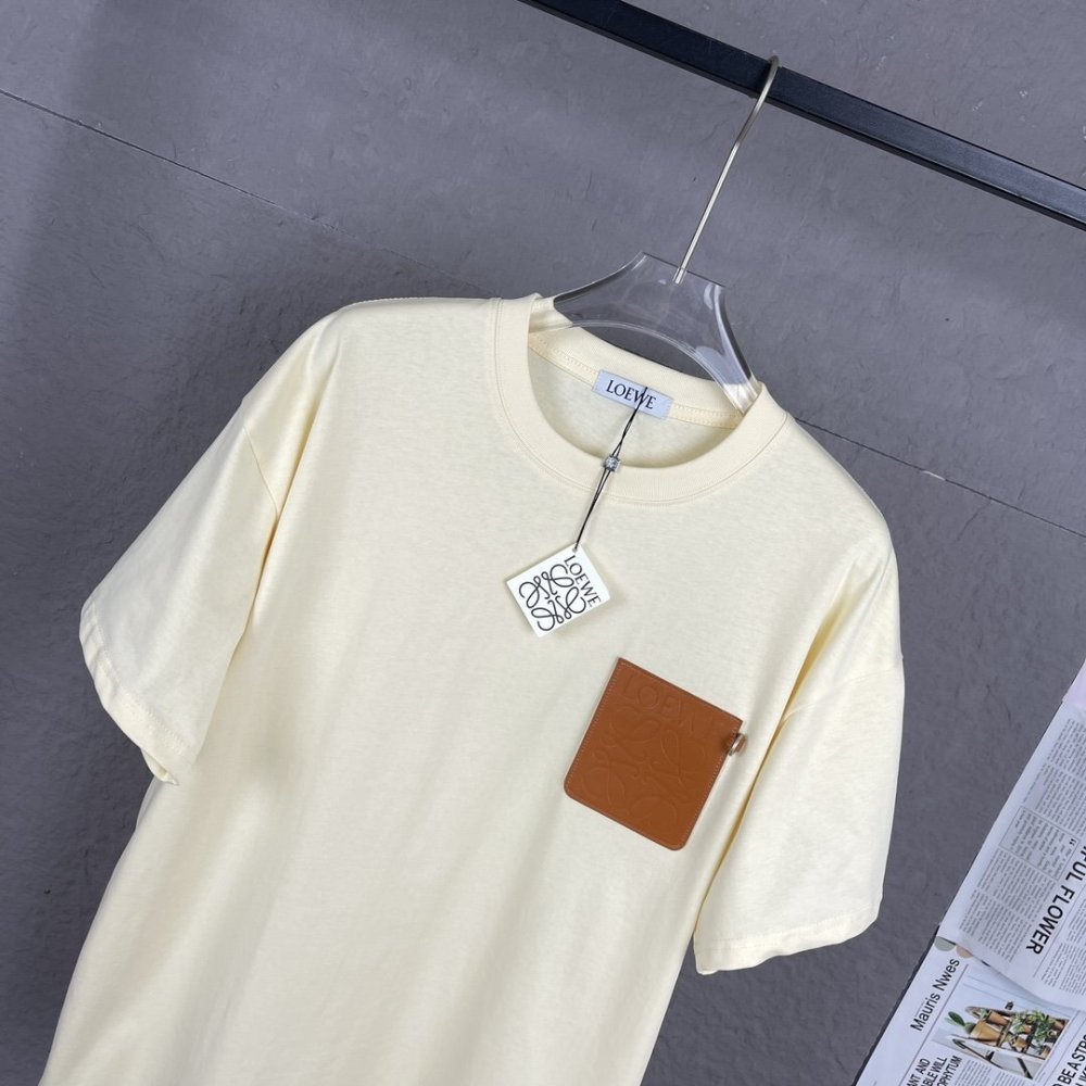最安値挑戦   ロエベ 服コピー  2色    LOEWE   Tシャツ  ロエベ服0107