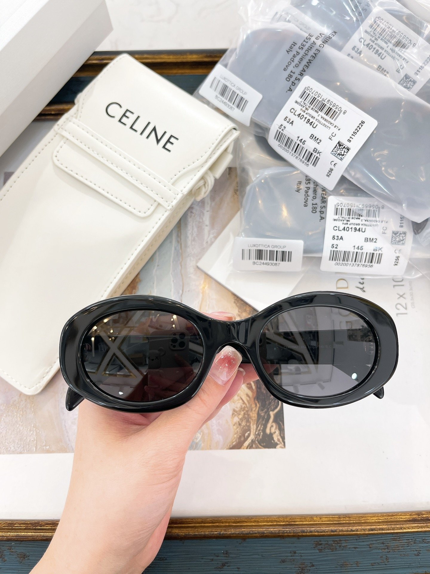 超希少！セリーヌサングラス コピー 3色  Celine  セリーヌ サングラス0002