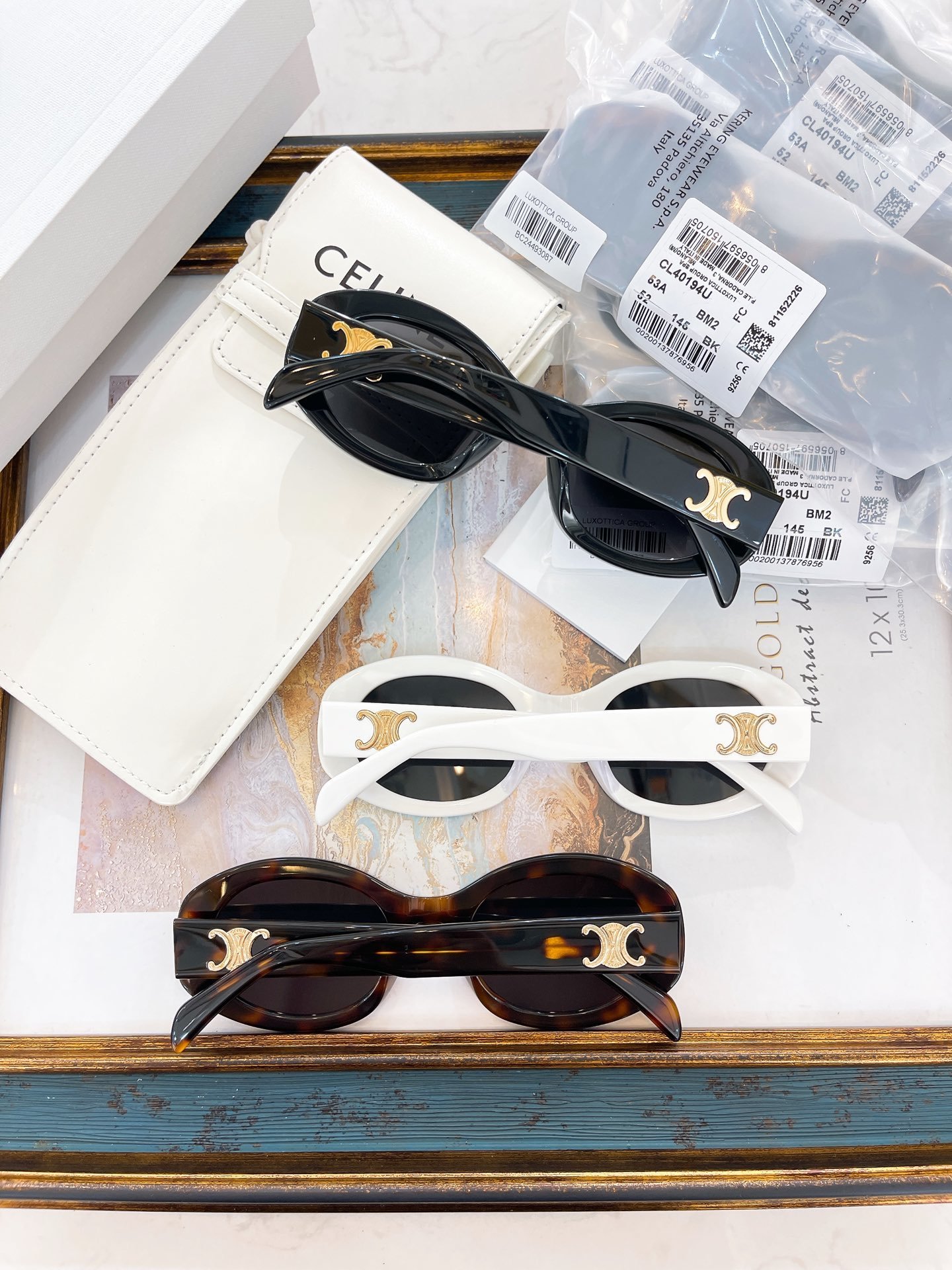 超希少！セリーヌサングラス コピー 3色  Celine  セリーヌ サングラス0002
