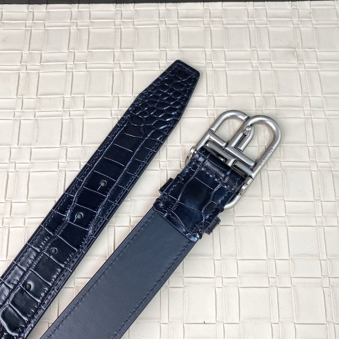 ギフトに最適    バレンシアガ BB ロゴ レザーベルト コピー   BALENCIAGA   バレンシアガベルト0024