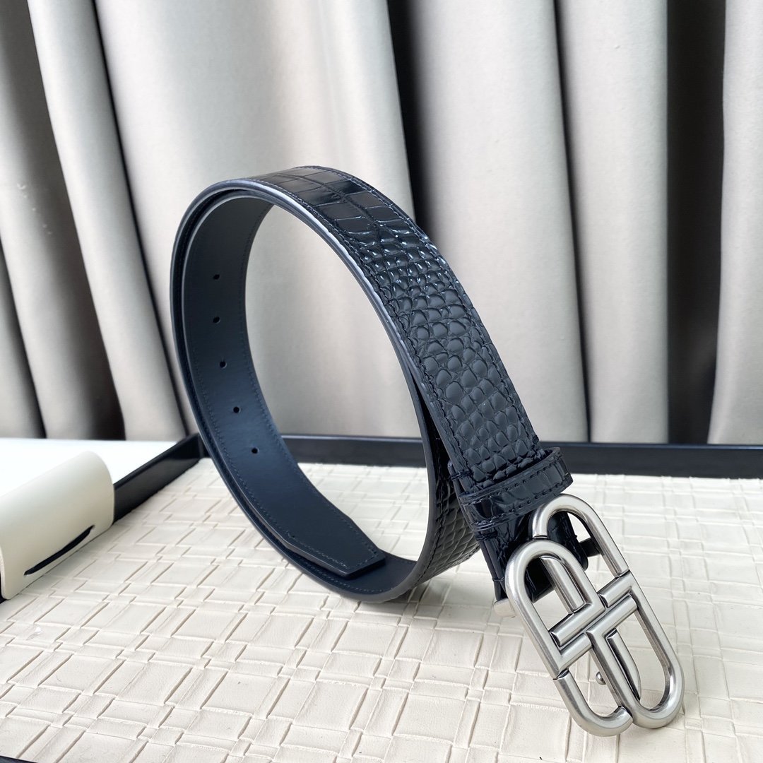 ギフトに最適    バレンシアガ BB ロゴ レザーベルト コピー   BALENCIAGA   バレンシアガベルト0024