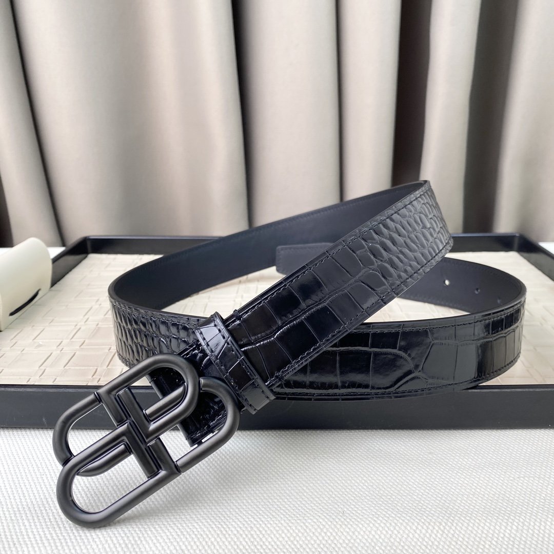 ギフトに最適    バレンシアガ BB ロゴ レザーベルト コピー   BALENCIAGA   バレンシアガベルト0023