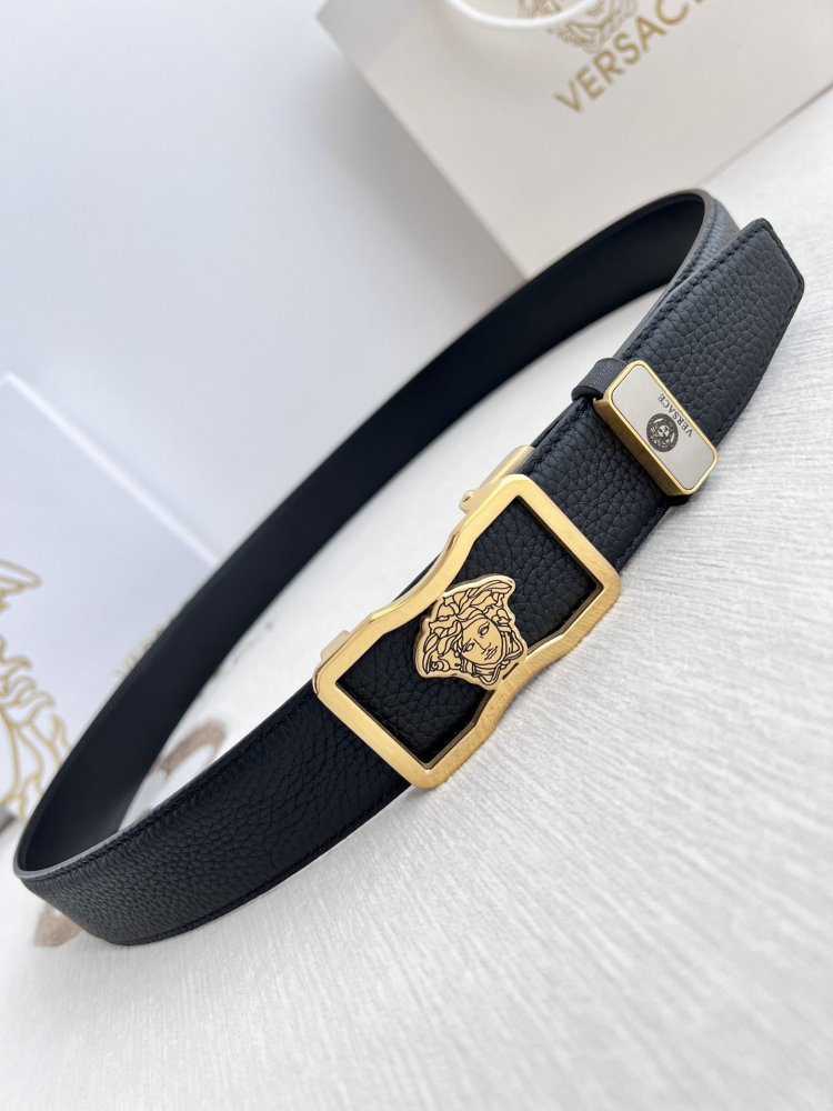 【すぐ届く】 ヴェルサーチェ ベルト コピー 2色    Versace   ヴェルサーチェ ベルト0024