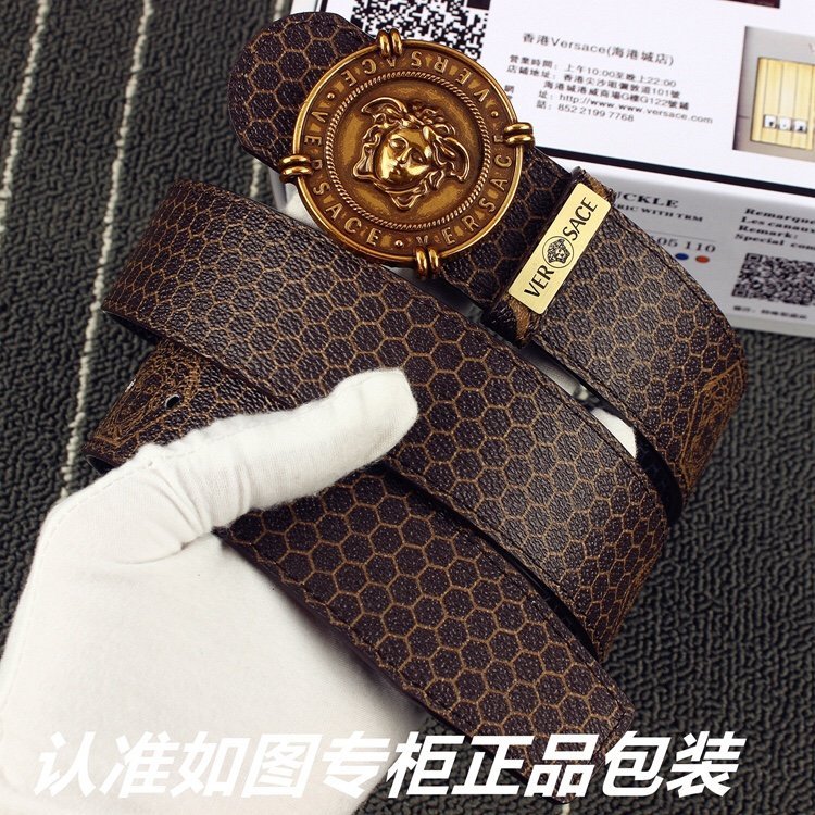最安値挑戦   ヴェルサーチェ ベルト コピー     2色   Versace   ヴェルサーチェ ベルト0005