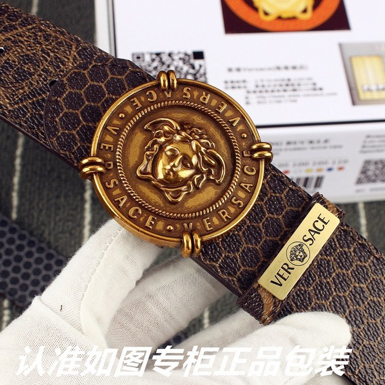 最安値挑戦   ヴェルサーチェ ベルト コピー     2色   Versace   ヴェルサーチェ ベルト0005