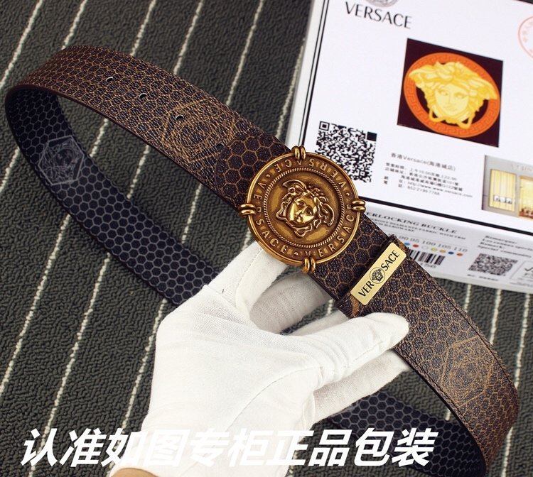 最安値挑戦   ヴェルサーチェ ベルト コピー     2色   Versace   ヴェルサーチェ ベルト0005