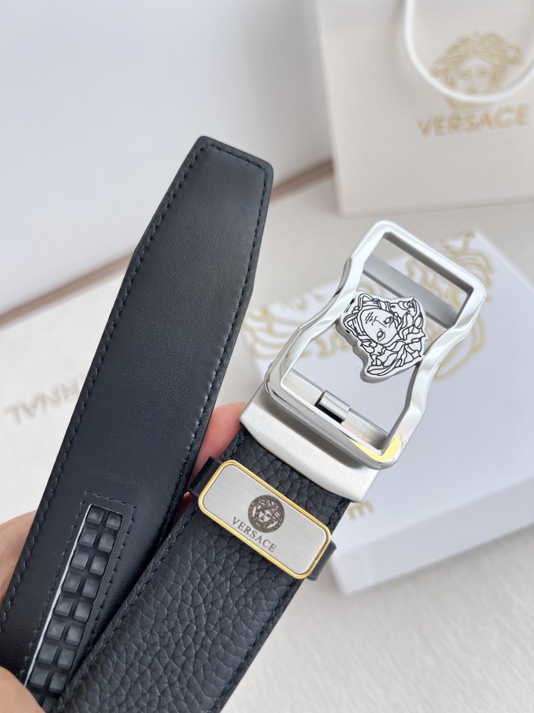 【すぐ届く】 ヴェルサーチェ ベルト コピー 2色    Versace   ヴェルサーチェ ベルト0024