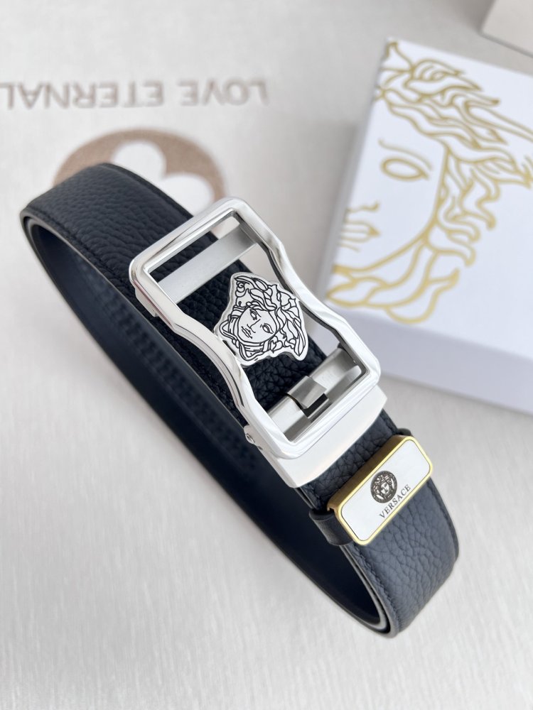 【すぐ届く】 ヴェルサーチェ ベルト コピー 2色    Versace   ヴェルサーチェ ベルト0024