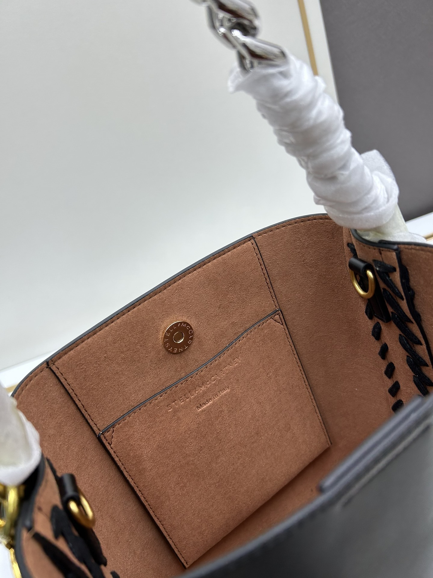 お洒落に♪ステラマッカートニー Frayme バケットバッグ 激安  5色    Stella McCartney  ステラマッカートバッグ0003