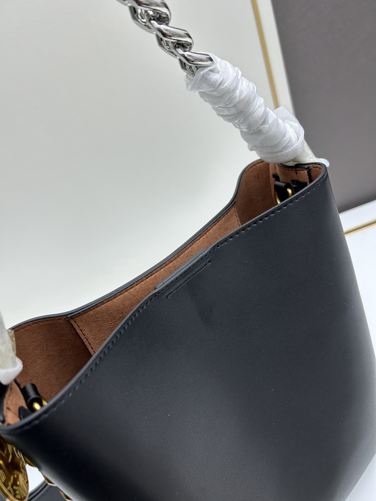 お洒落に♪ステラマッカートニー Frayme バケットバッグ 激安  5色    Stella McCartney  ステラマッカートバッグ0003