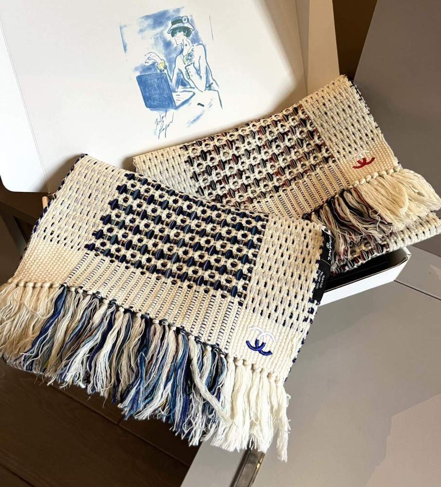 売上総額１位！  シャネル ウールのニット偽物 CHANEL シャネルマフラー0056