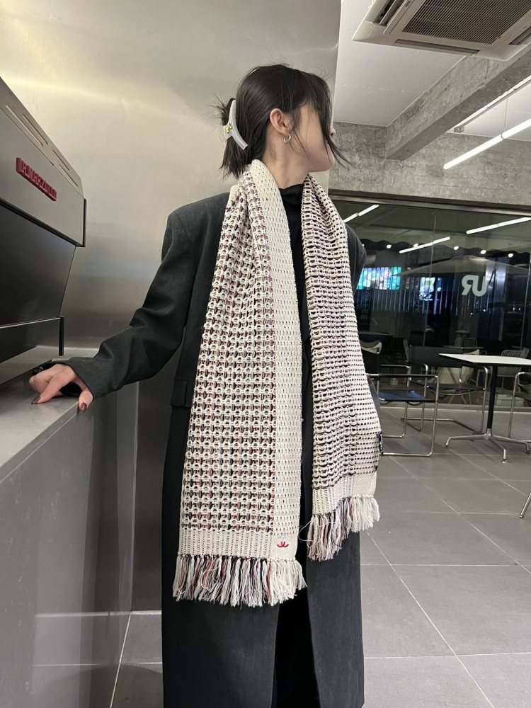 売上総額１位！  シャネル ウールのニット偽物 CHANEL シャネルマフラー0056