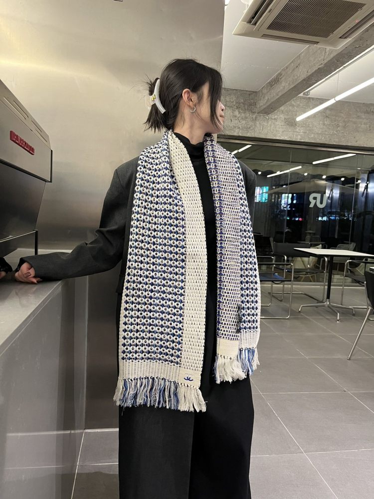 売上総額１位！  シャネル ウールのニット偽物 CHANEL シャネルマフラー0056