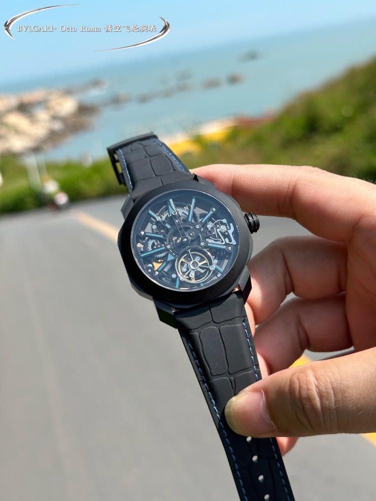 注目度抜群！ ブルガリ時計コピー Octo Roma  パンチングホイール時計  BVLGARI  ブルガリ時計017