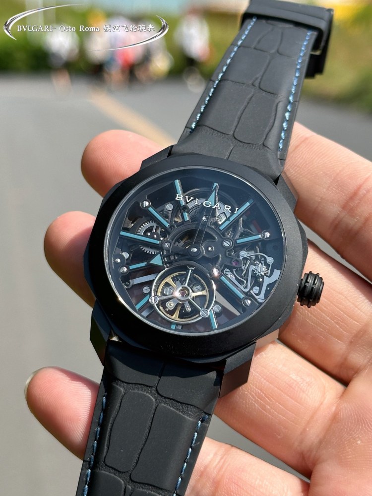 注目度抜群！ ブルガリ時計コピー Octo Roma  パンチングホイール時計  BVLGARI  ブルガリ時計017
