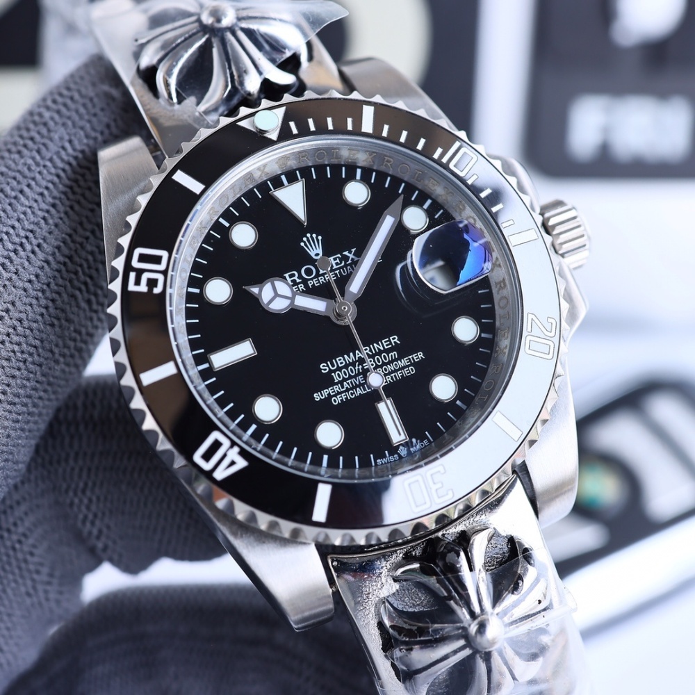 ★日本!!人気！ ロレックス クロムハーツ コピー  5色  Rolex  ロレック時計0147