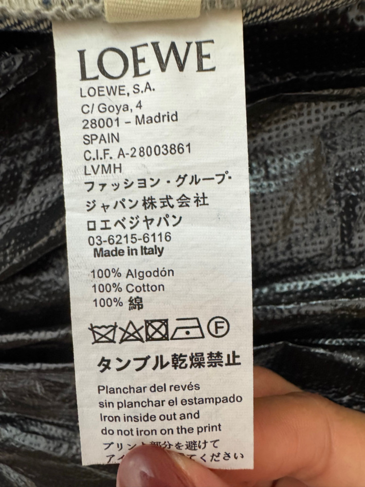 大人気！暖かい★ ロエベ デニムジーンズ  偽物   LOEWE ロエベ服0055