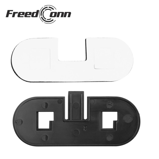 FreedConn Intercom Helmet Clip Accessory for T-COMVB and T-COMSC velcro pad clip