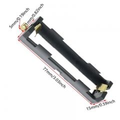 18650 battery holder, li ion battery holder, SMD/SMT Gold Plated 18650 battery holder