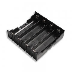 4 cell li-ion 3.7V 18650 Battery Cell Plastic Holder Case Plastic 18650 battery holder with PC Pins