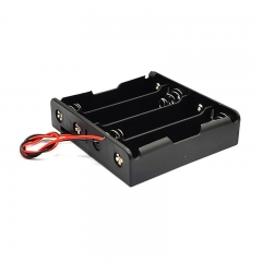 4 Cell 3.7V 18650 Li-ion Battery Holder With Wire Leads