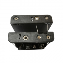 6V 4AA Battery Holder with PC Pins PP Material Battery Holder