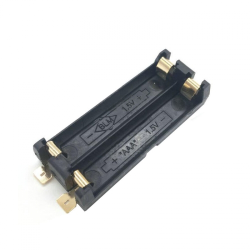 SMT 2XAAA battery holder with gold plated