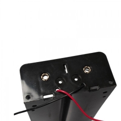 Plastic Long Type Double 12V 8 D Battery Holder