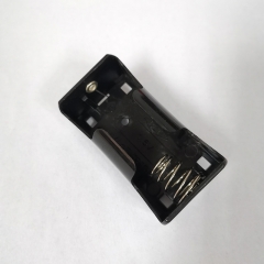 Plastic 1.5V D Cell Battery Holder With PC Pins