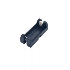 3.7v Single Slot CR123A Battery Holder with PC Pins