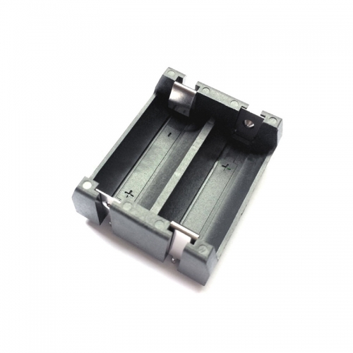 Plastic 2XCR123A Battery Holder With PC Pins