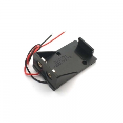 Plastic 9V Battery Holder Case With Wire Leads