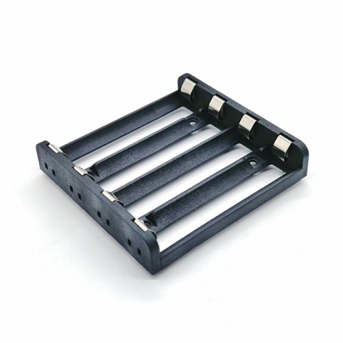 2022 New Design THM 4x18650 Battery Holder 4 Slots 18650 Battery Case With PCB Pins