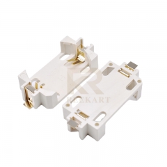 CR2450 Horizontal SMT Battery Cell Holder With Gold Plated