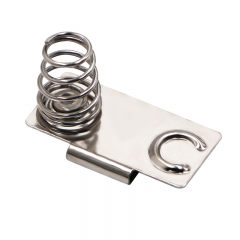 Dual AA CR2 Coil Spring Battery Contact