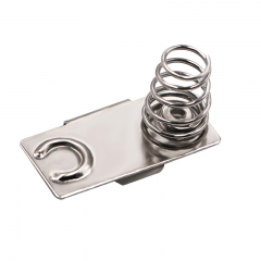 Dual AA CR2 Coil Spring Battery Contact