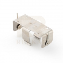 Aliminum 1 D Battery Holder with PC Pins