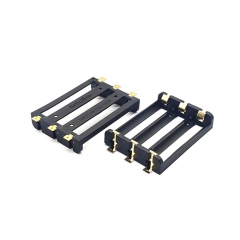 Plastic Nylon SMT SMD 1X 2X 3X 4X 18650 Battery Holder Box with Bronze Pins Gold Plate