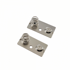 Dual AA Battery Spring Contact