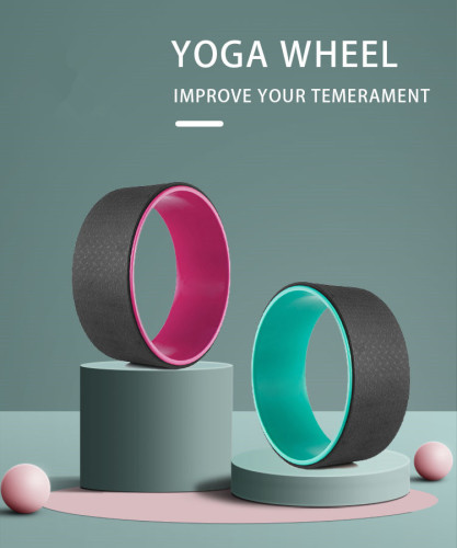 Pilates circle, Dharma wheel, low back, open back massage, yoga auxiliary wheel