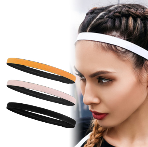 wholesale non-slip custom running sports headband sweat bands