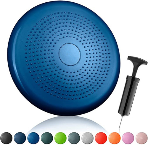 Fitness Ball Yoga Ball Yoga Balance Pad Inflatable Massage Cushion Balance Plate Thick explosion-proof Yoga Balance Ball Balance Trainer