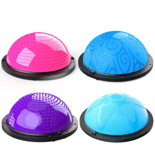 Sportneer Balance Ball Balance Board with Resistance Bands, Balance Trainer Bonus Pump for Yoga Fitness, Stability Workout, Strength Exercise, Physical Therapy &amp; Gym